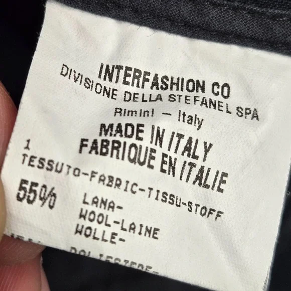 Marithe Francois Girbaud Men Pants 32 Blue Wool Polyester‎ Chino